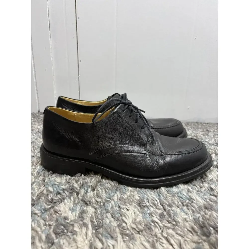 Sandro Moscoloni Shoes Mens 8.5 Vineyard Split Toe Leather Oxfords Lace Up